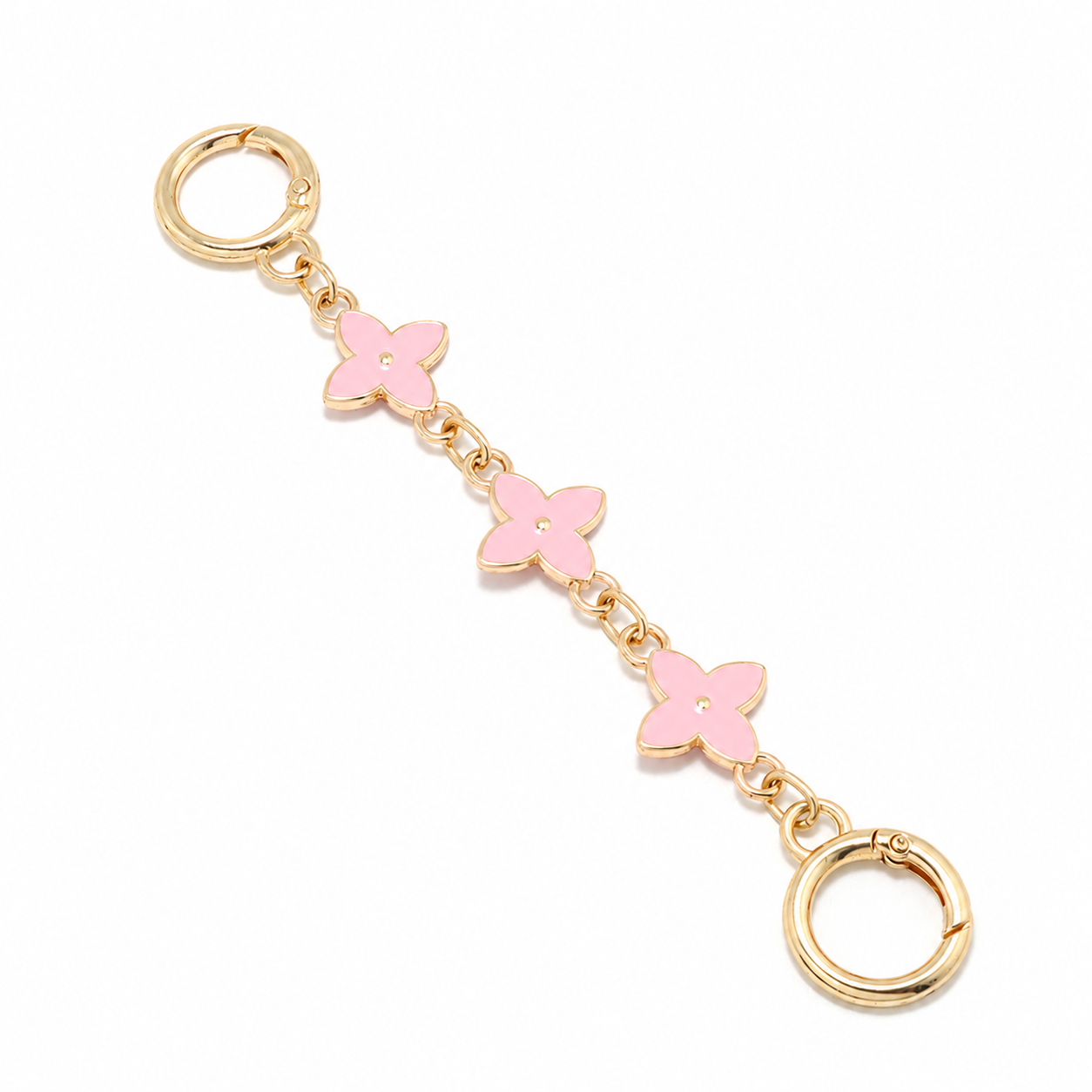 Four-Leaf Clover Bag Extension Chain