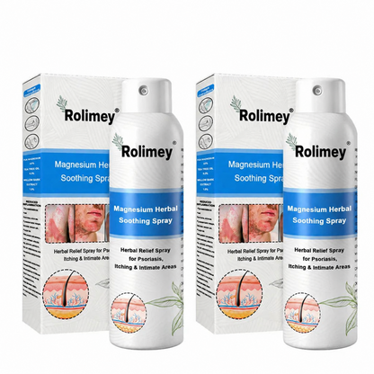 💯Official Store: Rolimey®Magnesium Herbal Psoriasis Spray⚕️Health Canada Certified (Relief for Psoriasis and Eczema, Improvement of Bacterial Infections in the Genital Area, Elieves joint pain and neuropathic pain) (Copy)