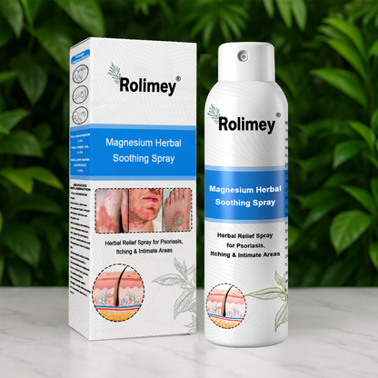 💯Official Store: Rolimey®Magnesium Herbal Psoriasis Spray⚕️Health Canada Certified (Relief for Psoriasis and Eczema, Improvement of Bacterial Infections in the Genital Area, Elieves joint pain and neuropathic pain) (Copy)