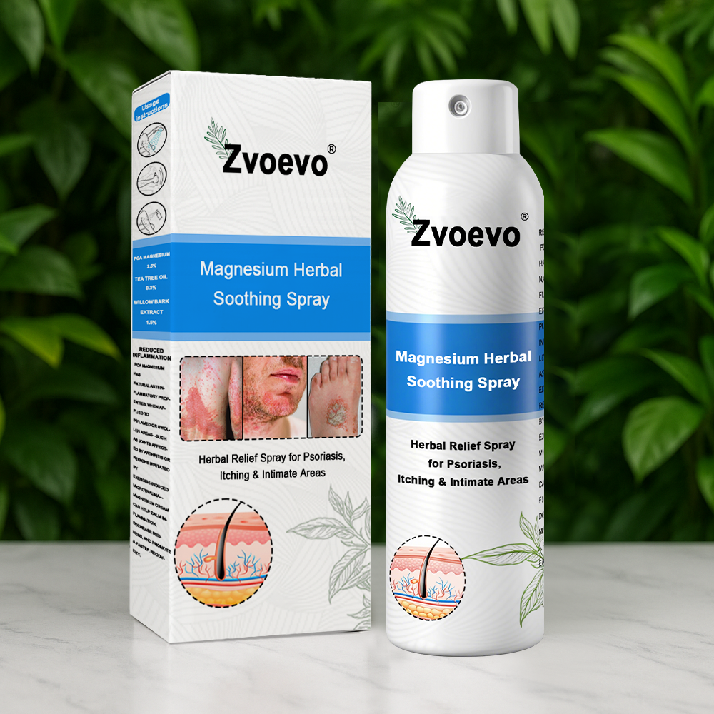 80%OFF CA✅Official Store: Zvoevo®Magnesium Herbal Psoriasis Spray⚕️Health Canada Certified (Relief for Psoriasis and Eczema, Improvement of Bacterial Infections in the Genital Area, Elieves joint pain and neuropathic pain) (Copy)