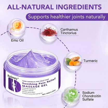 👨‍⚕️Over 100,000 units sold💕 -Rolimey® Joint Pain Relief Purple Gel