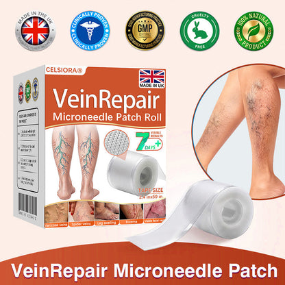 🧑‍⚕️🔥Celsiora® Vein Ease Microneedle Care Patch(For Spider Veins, Varicose Veins, Swelling & Leg Fatigue)