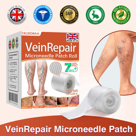 🧑‍⚕️🔥Celsiora® Vein Ease Microneedle Care Patch(For Spider Veins, Varicose Veins, Swelling & Leg Fatigue)