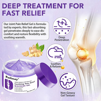 👨‍⚕️Over 100,000 units sold💕 -Rolimey® Joint Pain Relief Purple Gel