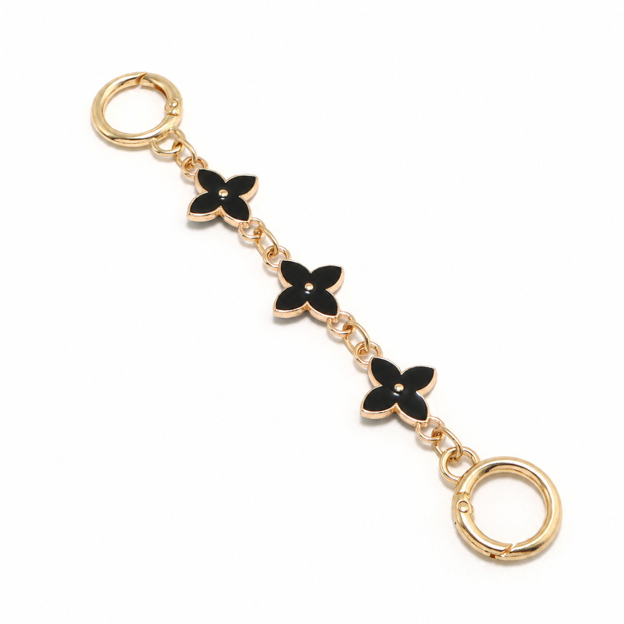 Four-Leaf Clover Bag Extension Chain
