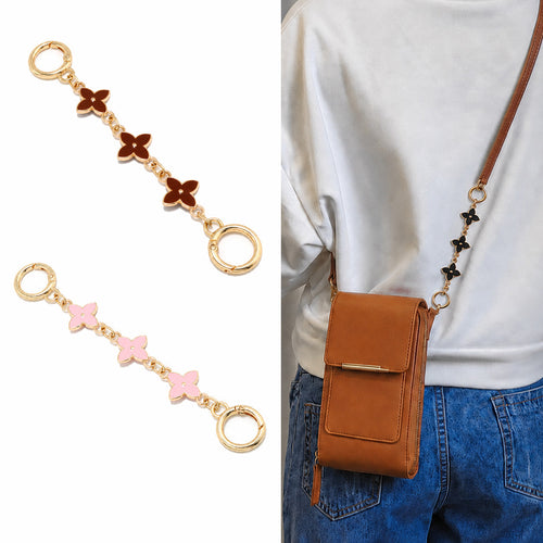 Four-Leaf Clover Bag Extension Chain