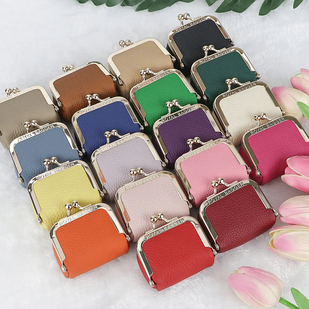 Classic Luxury ✨ Genuine Leather Mini Pouch - Stay Organized in Style! 👜 40K+ Happy Customers - Limited Stock!