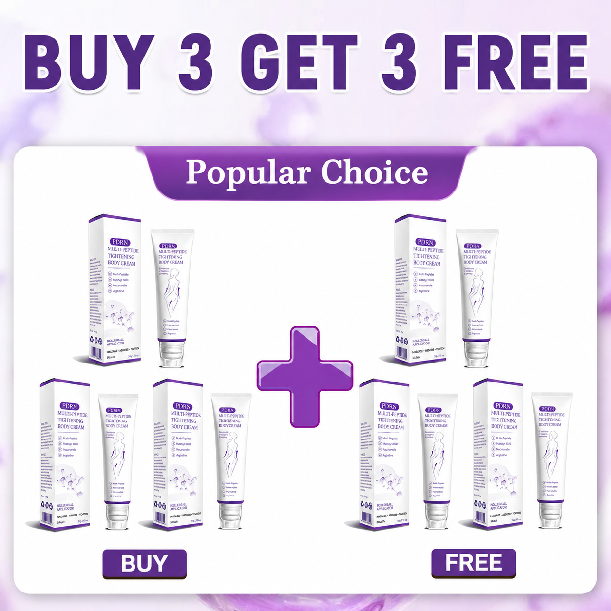 🔥6 Tubes  — Buy 3 Get 3 Free