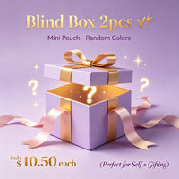 Blind Box 2pcs 🔥 Mini Pouch - Random Colors Only $12.60 each (Perfect for Self + Gifting)